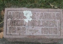 Auguste Christina <I>Hillmer</I> Abbas 