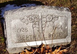 Bertha Lena <I>Lumbert</I> Rose 