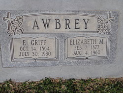 Elizabeth Margaret <I>Fitz</I> Awbrey 
