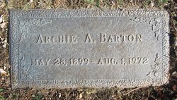 Archie Adell Barton 