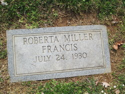 Roberta Miller Francis 