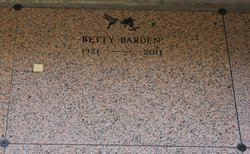 Betty Barden 