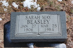 Sarah May <I>Carnie</I> Beasley 