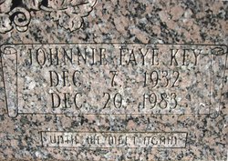 Johnnie Faye <I>Key</I> Palmer 