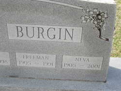 Neva Bell <I>Cutshaw</I> Burgin 