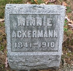Minnie <I>Schmidt</I> Ackerman 