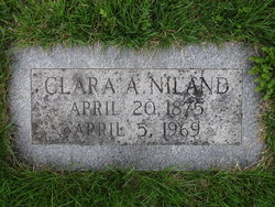 Clara A. <I>Clark</I> Niland 