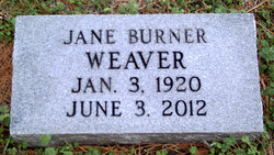 Betty Jane <I>Burner</I> Weaver 