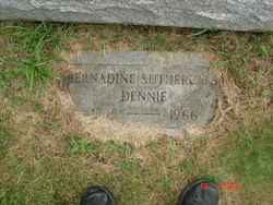 Bernadine <I>Sutherland</I> Dennie 