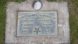 Nancy <I>Kearny</I> Calderhead 
