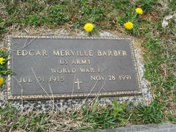 Edgar Merville Barber 
