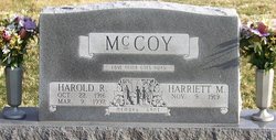 Harriett M. <I>Collins</I> McCoy 