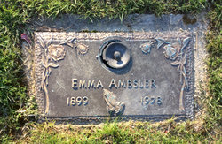 Emma E <I>Treinen</I> Ambsler 