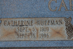 Catherine Annie <I>Huffman</I> Carpenter 