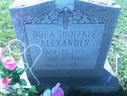 Dora <I>Shoffner</I> Alexander 