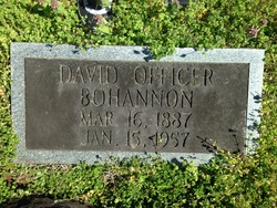 David Officer Bohannon 