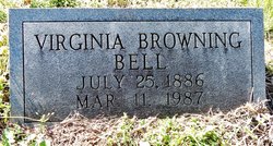 Virginia <I>Browning</I> Bell 