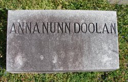 Anna <I>Nunn</I> Doolan 