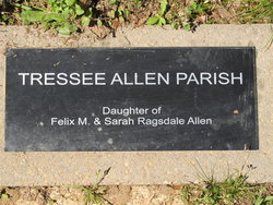 Tressie <I>Allen</I> Parish 
