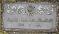Alice Clepper Johnson 