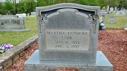 Martha <I>Luthcke</I> Cobb 