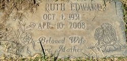 Betty Ruth “Betty” <I>Bales</I> Edwards 