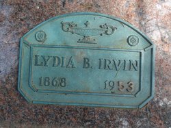 Lydia B. <I>Bauer</I> Irvin 