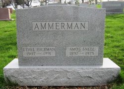 Ethel May <I>Hickman</I> Ammerman 
