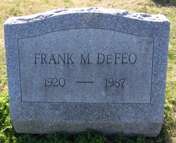 Frank M DeFeo 