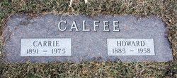 Howard Francis Calfee 