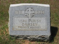 Vera <I>Parrish</I> Dorsey 