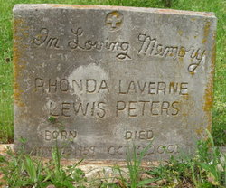 Rhonda Laverne <I>Lewis</I> Peters 