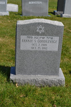 Fannie S Goodlevege 