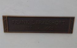 Franklin Louis “Frank” Bradehoft 