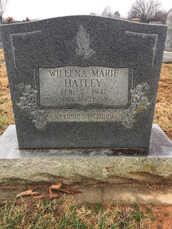 Willena Marie Hatley 