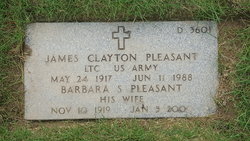James Clayton Pleasant 