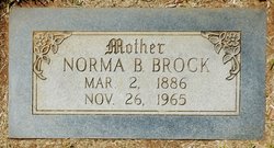 Norma Blanche <I>Huston</I> Brock 