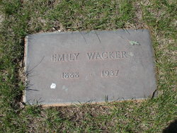 Emily <I>Mizner</I> Wacker 