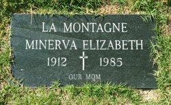 Minerva Elizabeth “Minnie” <I>King</I> La Montagne 