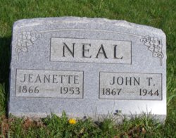 Jeanette “Nettie” <I>Cowens</I> Neal 