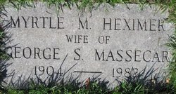 Myrtle May <I>Heximer</I> Massecar 