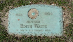 Edith <I>LaPorte</I> Waite 