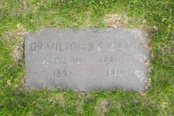 Dr Milton Buford “M.B.” Casebolt 