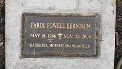 Carol <I>Powell</I> Berntson 