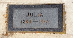 Julia <I>Johnson</I> Dahl 