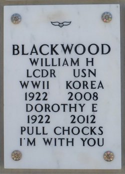 Dorothy Elizabeth “Dottie” <I>Bennett</I> Blackwood 