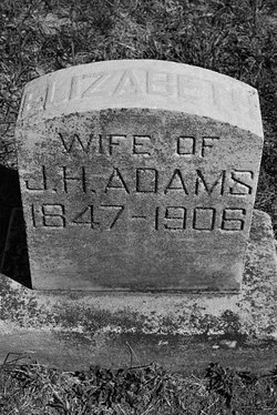 Elizabeth <I>Walters</I> Adams 