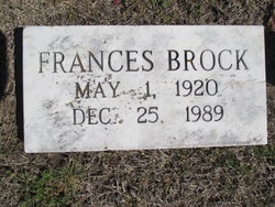 May Frances <I>Arnold</I> Brock 