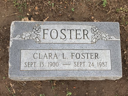 Clara L <I>Kennedy</I> Foster 