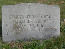 Josephine Ethlyn <I>Elder</I> Craft 